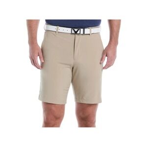 Callaway 9" STRETCH Golf Shorts Men SZ 32 Gray Flat Front‎  NWT